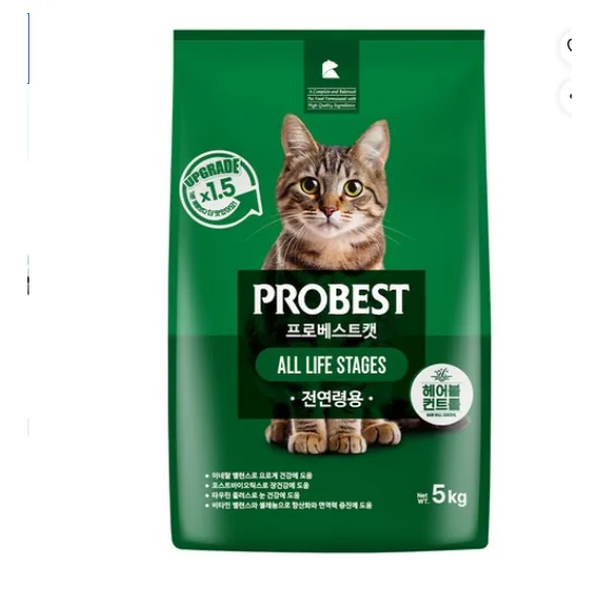 프로베스트 고양이 그린 기능성 사료 헤어볼+장건강 15kg 가격 추이 프로베스트 고양이 그린 기능성 사료 헤어볼+장건강 15kg - 최저가 8,500원
