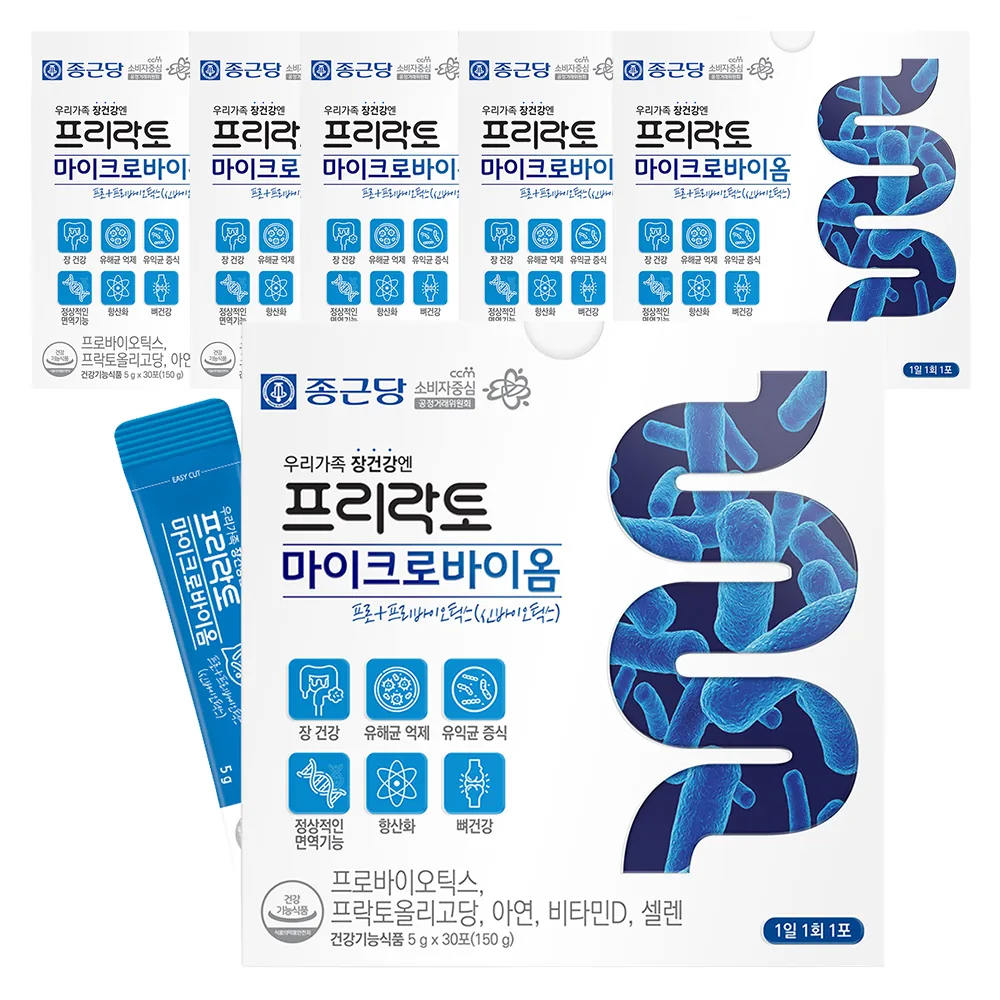 종근당 프리락토 마이크로바이옴 30포 가격 추이 종근당 프리락토 마이크로바이옴 30포 - 최저가 23,900원