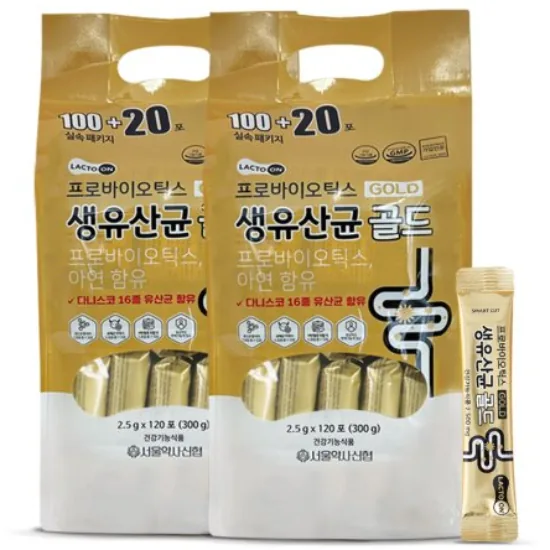 서울약사신협 프로바이오틱스 생유산균 골드 2.5g 120포 리필팩 가격 추이 서울약사신협 프로바이오틱스 생유산균 골드 2.5g 120포 리필팩 - 최저가 23,700원