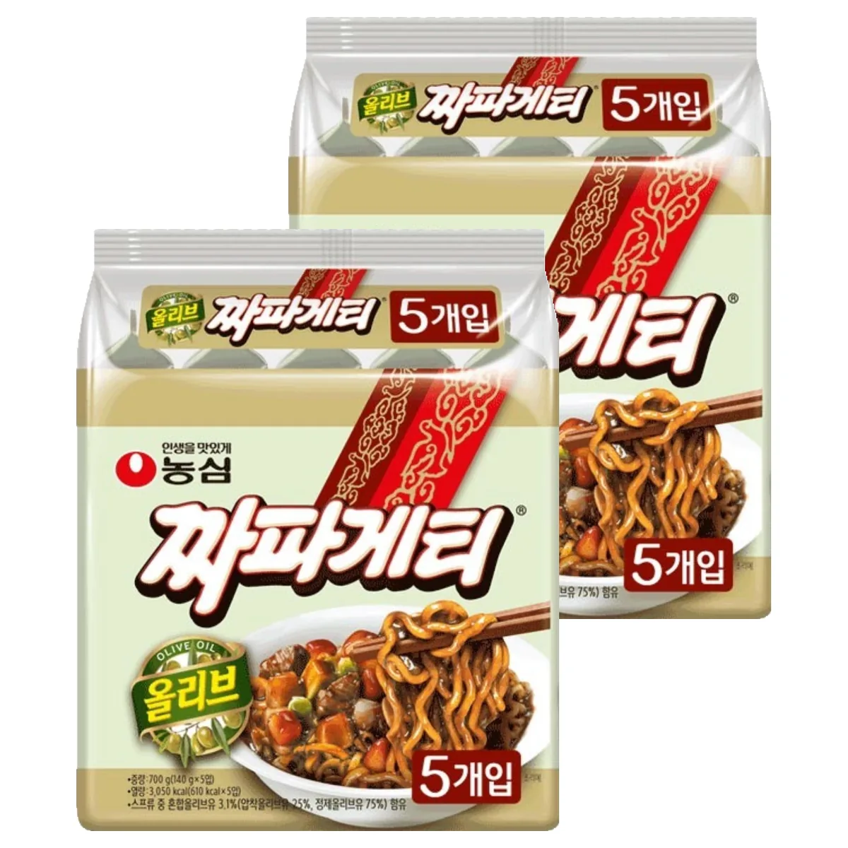 농심 짜파게티 140g 가격 추이 농심 짜파게티 140g - 최저가 4,980원