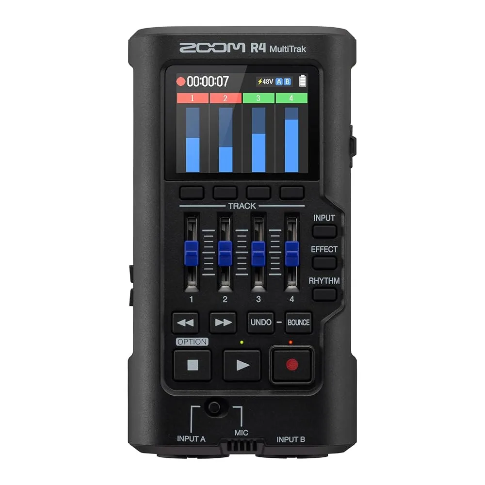 스테레오 바운싱, 2개의 XLR / Combo 입력, 내장 마이크, 효과, 리듬, 배터리 구동 및 오디오 인터페이스를 갖춘 Zoom R4 멀티트랙 32비트 플로트 레코더 가격 추이 스테레오 바운싱, 2개의 XLR / Combo 입력, 내장 마이크, 효과, 리듬, 배터리 구동 및 오디오 인터페이스를 갖춘 Zoom R4 멀티트랙 32비트 플로트 레코더 - 최저가 334,000원
