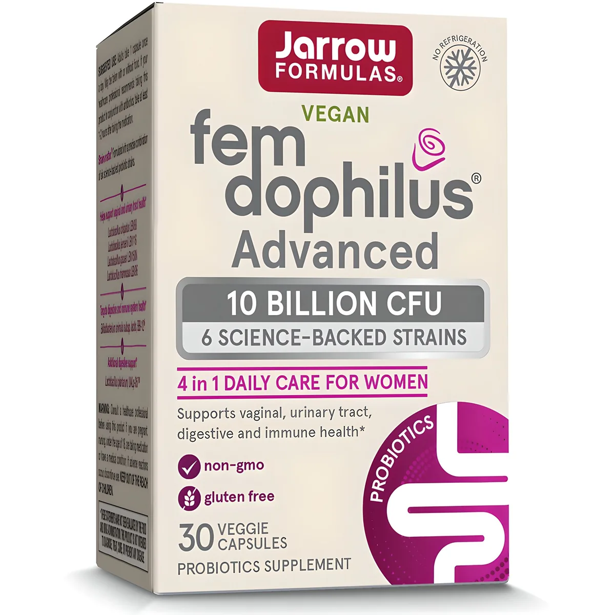 Jarrow Formulas 자로우 펨 도피러스 어드밴스드 유산균 100억 CFU 30캡슐 (상온보관용) 가격 추이 Jarrow Formulas 자로우 펨 도피러스 어드밴스드 유산균 100억 CFU 30캡슐 (상온보관용) - 최저가 27,090원