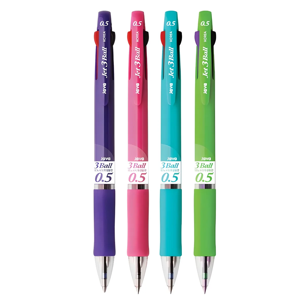 자바펜 제트3볼 다색펜 4p 0.5mm 가격 추이 자바펜 제트3볼 다색펜 4p 0.5mm - 최저가 3,590원
