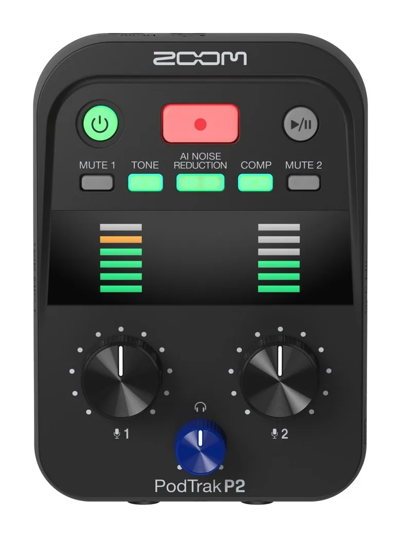 ZOOM P2 AI USB USB 줌 팟캐스트 레코더 블랙 손바닥 사이즈 노이즈 감소 기능 가격 추이 ZOOM P2 AI USB USB 줌 팟캐스트 레코더 블랙 손바닥 사이즈 노이즈 감소 기능 - 최저가 155,280원