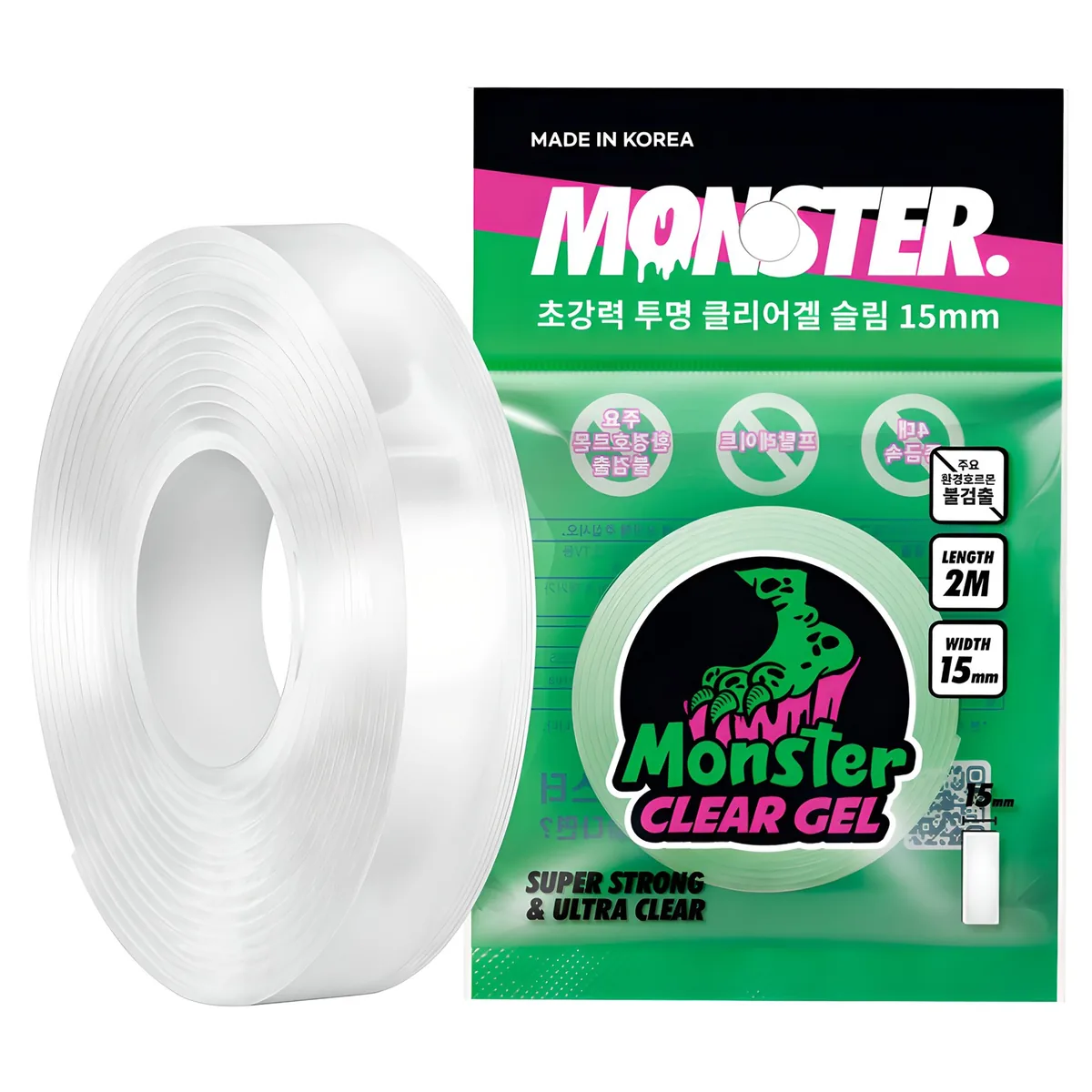 몬스터겔 슬림 초강력 양면테이프 15mm x 2m 가격 추이 몬스터겔 슬림 초강력 양면테이프 15mm x 2m - 최저가 12,050원