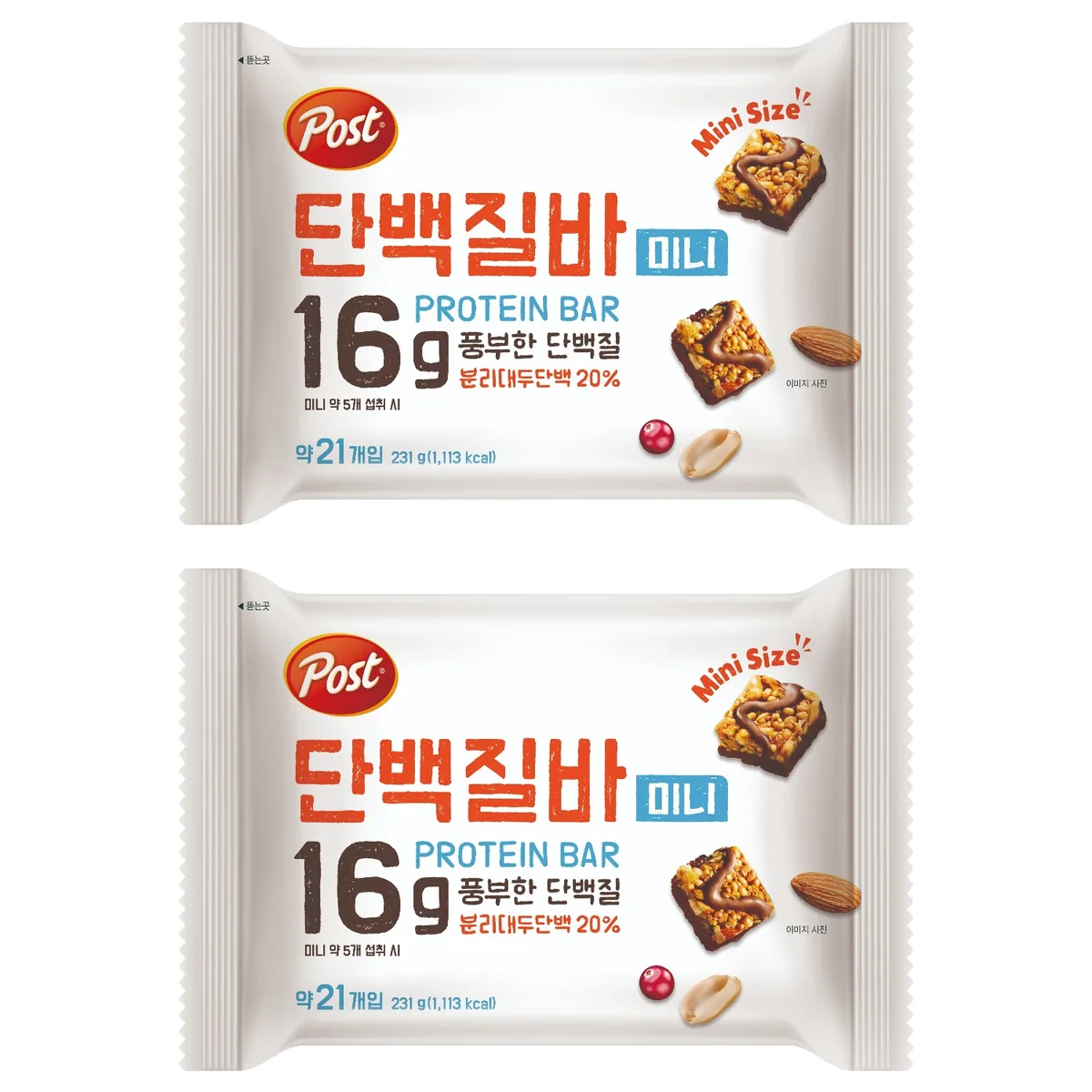 포스트 단백질바 미니 21p 가격 추이 포스트 단백질바 미니 21p - 최저가 8,100원