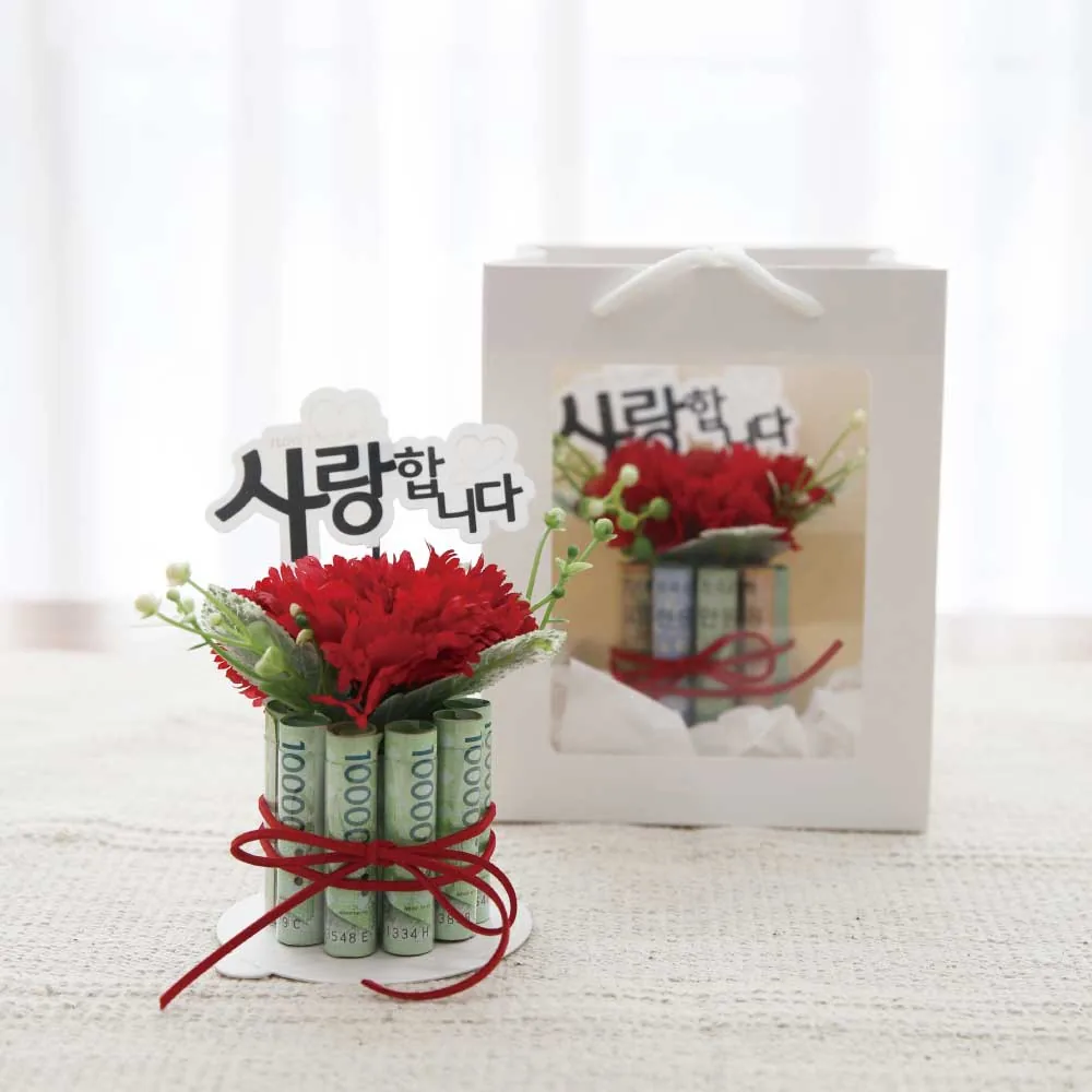 퍼니벨 카네이션 꽃 용돈박스 플라워케이크 가격 추이 퍼니벨 카네이션 꽃 용돈박스 플라워케이크 - 최저가 9,800원