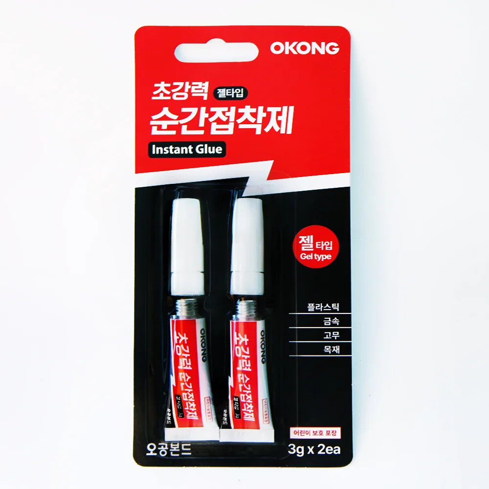 오공 초강력 순간접착제 젤타입 3g x 2p 가격 추이 오공 초강력 순간접착제 젤타입 3g x 2p - 최저가 2,990원