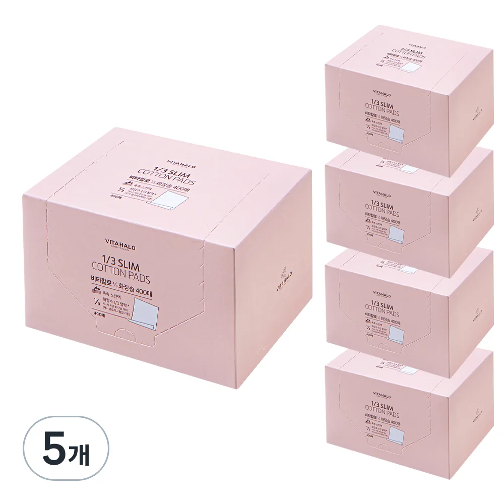 비타할로 촉촉슬림 화장솜 가격 추이 비타할로 촉촉슬림 화장솜 - 최저가 5,980원