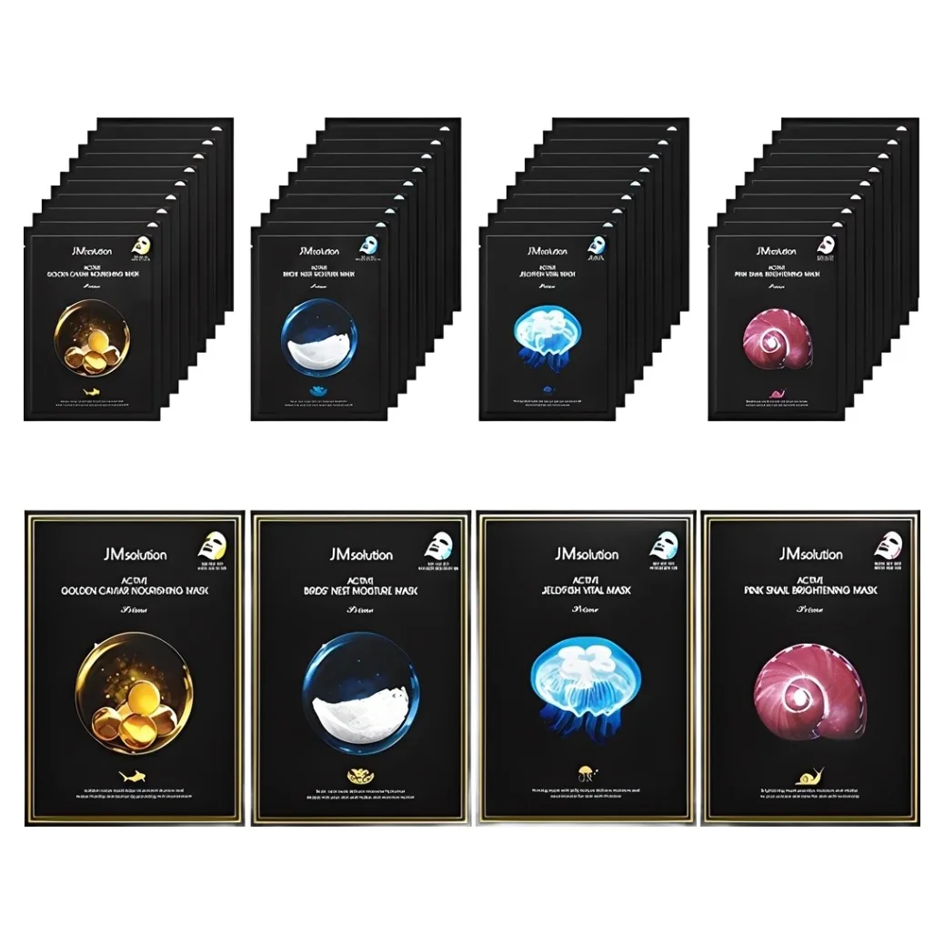 제이엠솔루션 액티브 솔루션 골든캐비어10p + 버드네스트10p + 핑크스네일10p + 젤리피쉬10p 마스크 팩 세트, 40개입, 1개 가격 추이 제이엠솔루션 액티브 솔루션 골든캐비어10p + 버드네스트10p + 핑크스네일10p + 젤리피쉬10p 마스크 팩 세트, 40개입, 1개 - 최저가 19,900원
