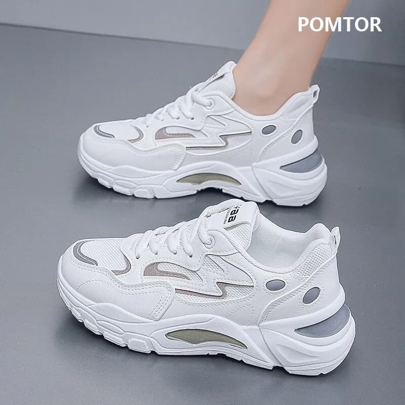 POMTOR 여성 런닝화 스니커즈 초경량 여성 운동화 가격 추이 POMTOR 여성 런닝화 스니커즈 초경량 여성 운동화 - 최저가 24,980원