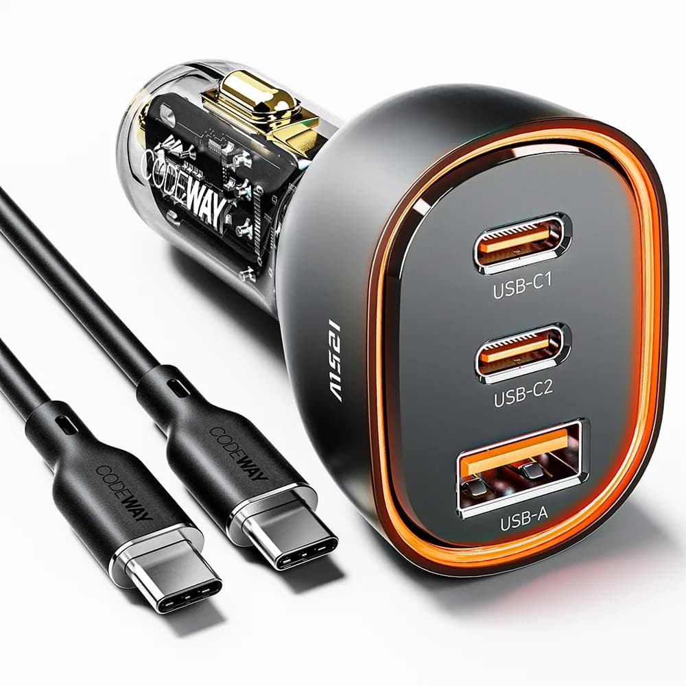 코드웨이 125W 3포트 2C+1A 차량용 시거잭 충전기 가격 추이 코드웨이 125W 3포트 2C+1A 차량용 시거잭 충전기 - 최저가 26,640원