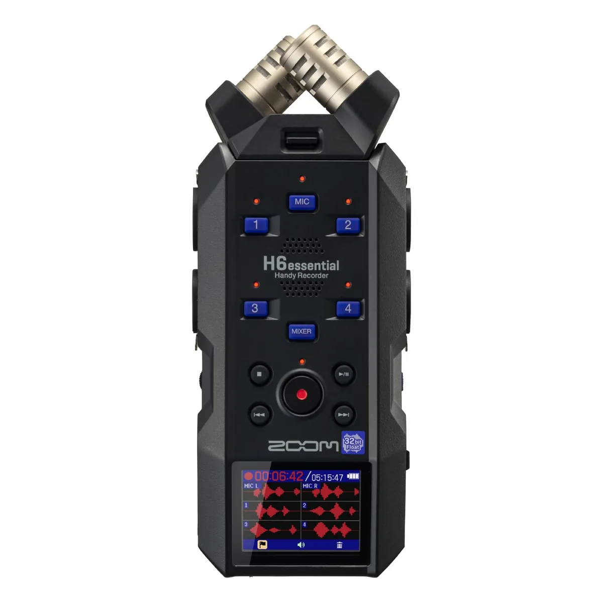 ZOOM 줌 32bit 플로트 6 트랙 사양 핸디 레코더 H6essential 2024년 발매 H6e 가격 추이 ZOOM 줌 32bit 플로트 6 트랙 사양 핸디 레코더 H6essential 2024년 발매 H6e - 최저가 383,840원
