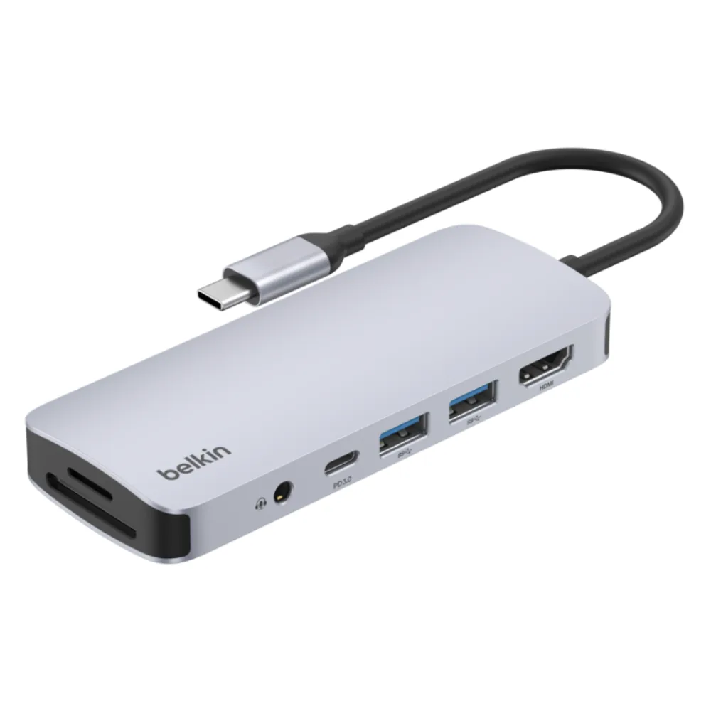벨킨 connect USB C 7in1 멀티 포트 허브 어댑터 AVC009fqSGY V2, 실버 그레이, 1개 가격 추이 벨킨 connect USB C 7in1 멀티 포트 허브 어댑터 AVC009fqSGY V2, 실버 그레이, 1개 - 최저가 54,900원