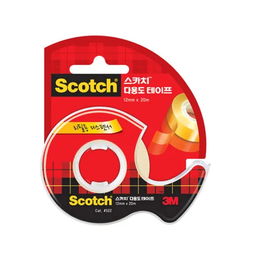 스카치 다용도 테이프 디스펜서 522D 12mm x 20m 가격 추이 스카치 다용도 테이프 디스펜서 522D 12mm x 20m - 최저가 2,900원