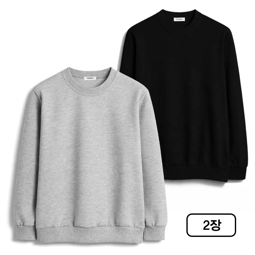 탑보이 2장 세트 국내생산 특양면 무지 맨투맨 빅사이즈 M-5XL (SCC5223PT) 가격 추이 탑보이 2장 세트 국내생산 특양면 무지 맨투맨 빅사이즈 M-5XL (SCC5223PT) - 최저가 46,410원