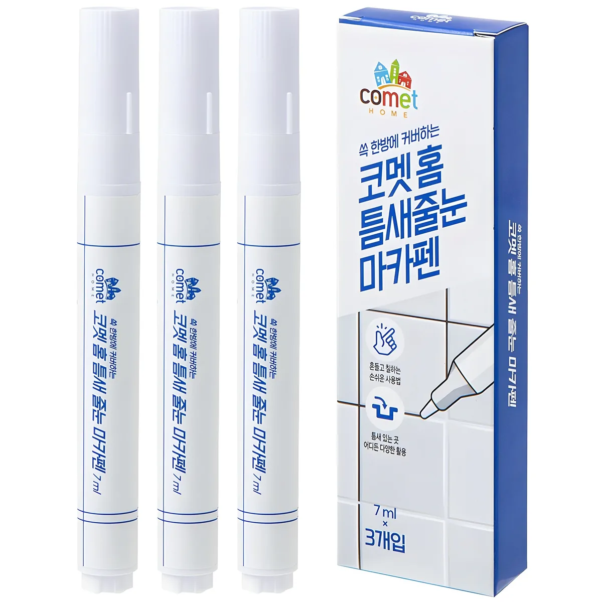 코멧 홈 틈새 줄눈 마카펜+ 교체용 펜촉 6개 가격 추이 코멧 홈 틈새 줄눈 마카펜+ 교체용 펜촉 6개 - 최저가 6,590원