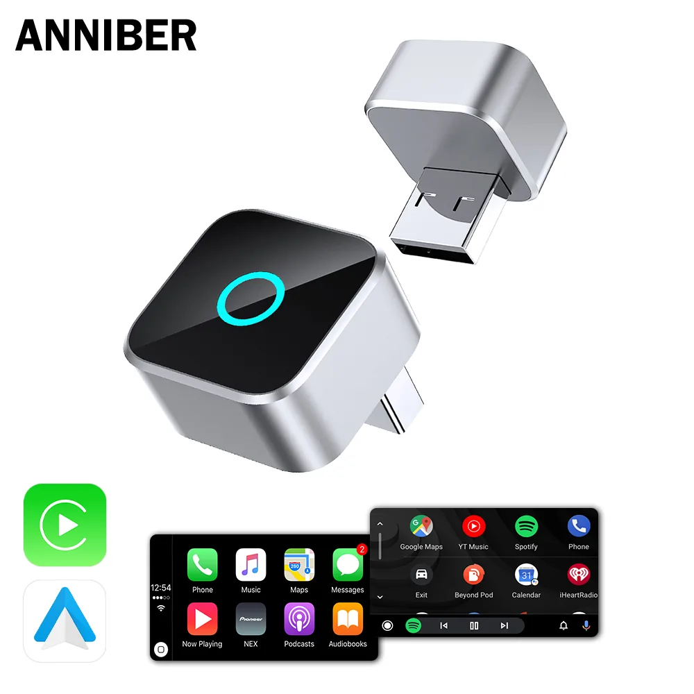 ANNIBER 초미니 무선 애플 카플레이 안드로이드 오토 2in1 스마트 차량용 무선 카플레이 미러링 동글 가격 추이 ANNIBER 초미니 무선 애플 카플레이 안드로이드 오토 2in1 스마트 차량용 무선 카플레이 미러링 동글 - 최저가 28,900원