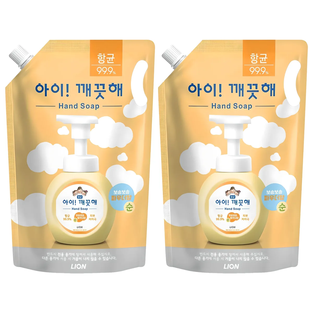 아이깨끗해 핸드워시 순 파우더향 리필용 가격 추이 아이깨끗해 핸드워시 순 파우더향 리필용 - 최저가 6,100원