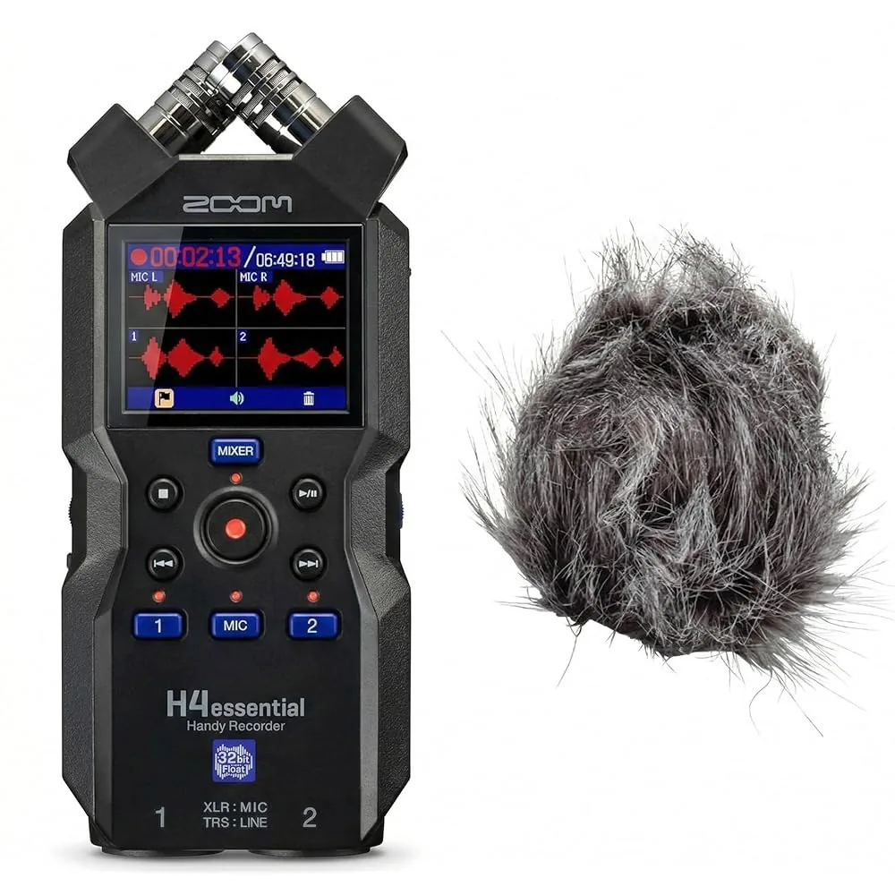 줌 Zoom H4essential 4트랙 핸디 레코더 32비트 플로트 WSH-4E 윈드스크린 번들 가격 추이 줌 Zoom H4essential 4트랙 핸디 레코더 32비트 플로트 WSH-4E 윈드스크린 번들 - 최저가 562,000원