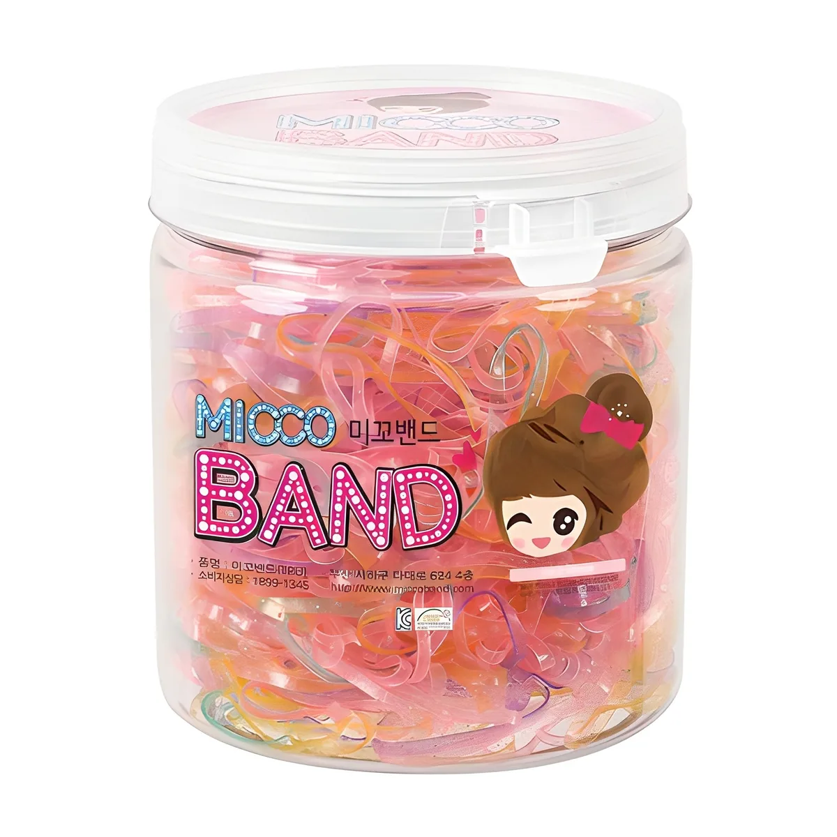 미꼬밴드 미꼬 통 헤어끈, 110g 가격 추이 미꼬밴드 미꼬 통 헤어끈, 110g - 최저가 6,070원