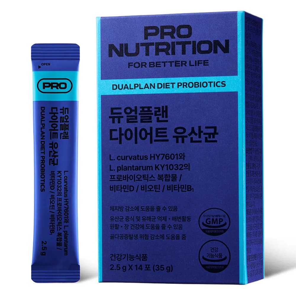 PRONUTRITION 듀얼플랜 다이어트 유산균 14p 35g 3개 가격 추이 PRONUTRITION 듀얼플랜 다이어트 유산균 14p 35g 3개 - 최저가 34,000원