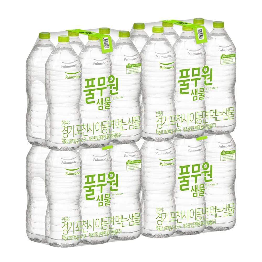 풀무원샘물 무라벨 2L 24개 가격 추이 풀무원샘물 무라벨 2L 24개 - 최저가 7,430원
