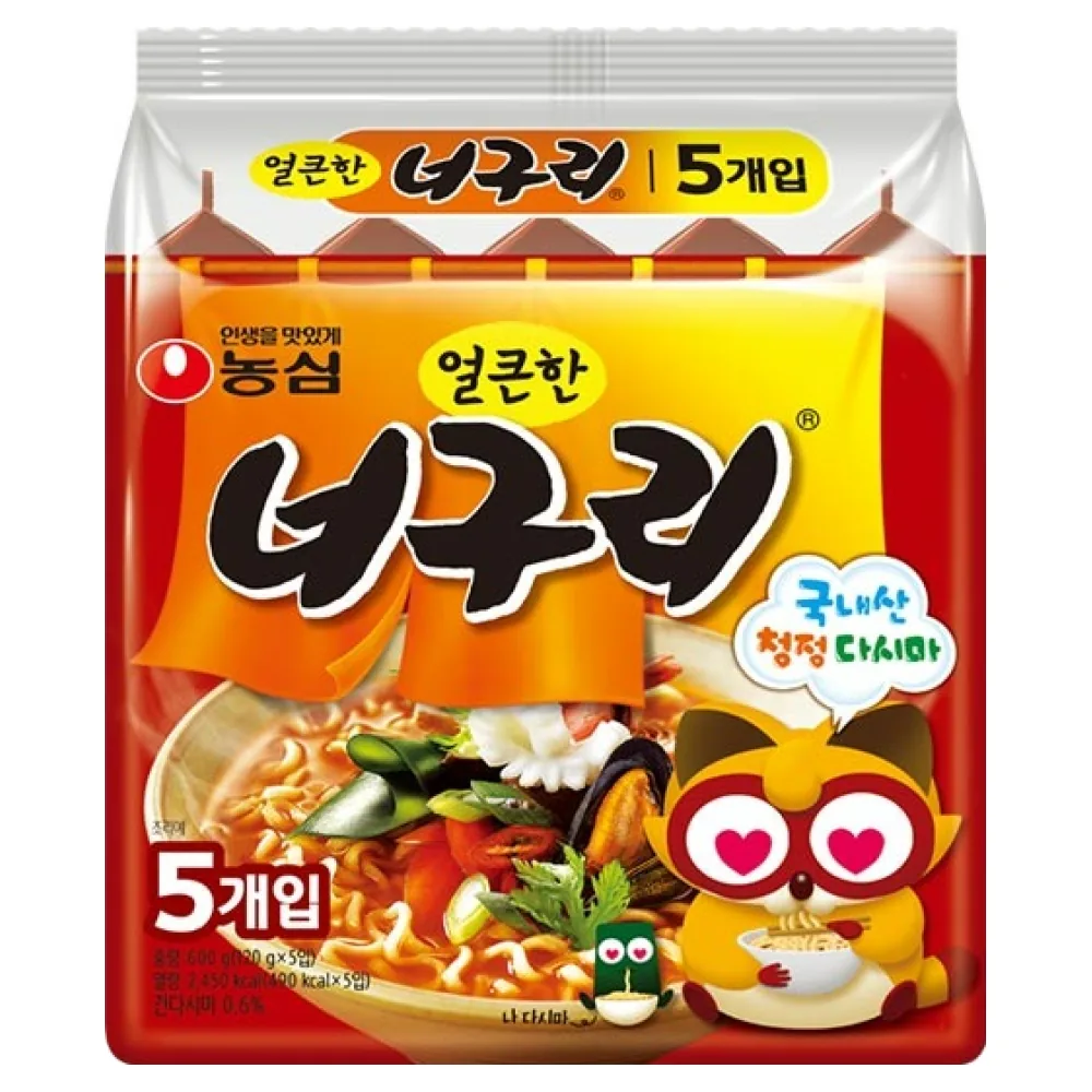 너구리 얼큰한맛 120g 가격 추이 너구리 얼큰한맛 120g - 최저가 3,160원