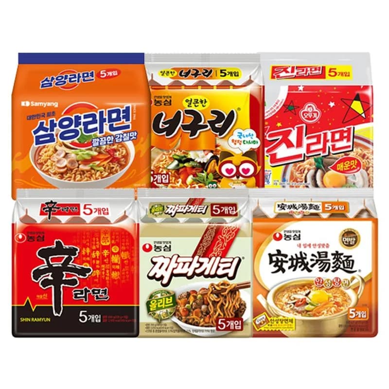 봉지라면 혼합 30입 (신라면5+짜파게티5+안성탕면5+삼양라면5+너구리5+진라면매운맛5) 가격 추이 봉지라면 혼합 30입 (신라면5+짜파게티5+안성탕면5+삼양라면5+너구리5+진라면매운맛5) - 최저가 24,500원