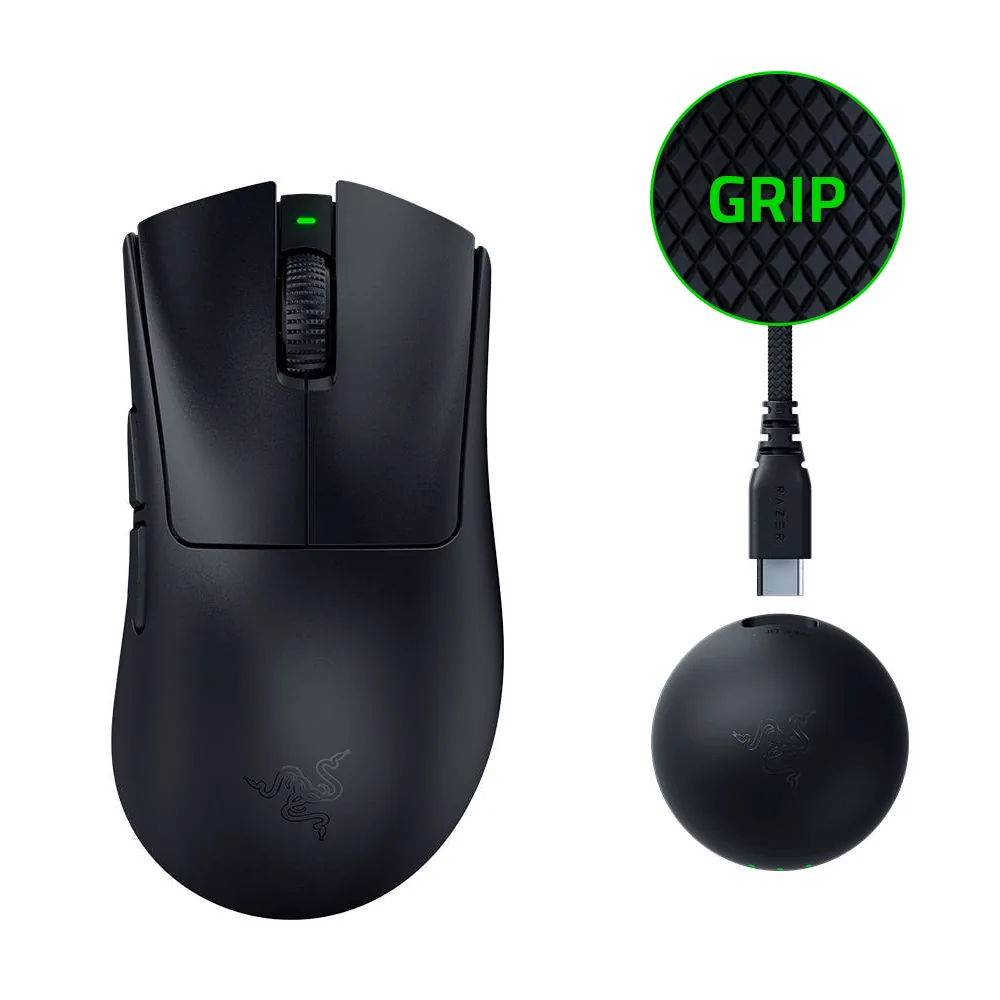 레이저 DeathAdder V4 Pro 무선 게이밍 마우스 블랙 + 동글 + 그립 + 스왑 세트 가격 추이 레이저 DeathAdder V4 Pro 무선 게이밍 마우스 블랙 + 동글 + 그립 + 스왑 세트 - 최저가 259,000원