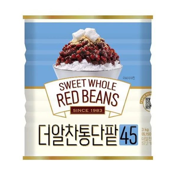 대두식품 더알찬통단팥45 3kg 빙수팥 가격 추이 대두식품 더알찬통단팥45 3kg 빙수팥 - 최저가 13,250원