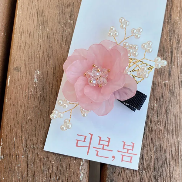 리본 봄 미니플라워 배씨 한복머리핀 가격 추이 리본 봄 미니플라워 배씨 한복머리핀 - 최저가 7,500원