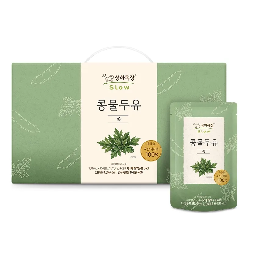 상하목장 콩물두유 쑥 가격 비교 상하목장 콩물두유 쑥