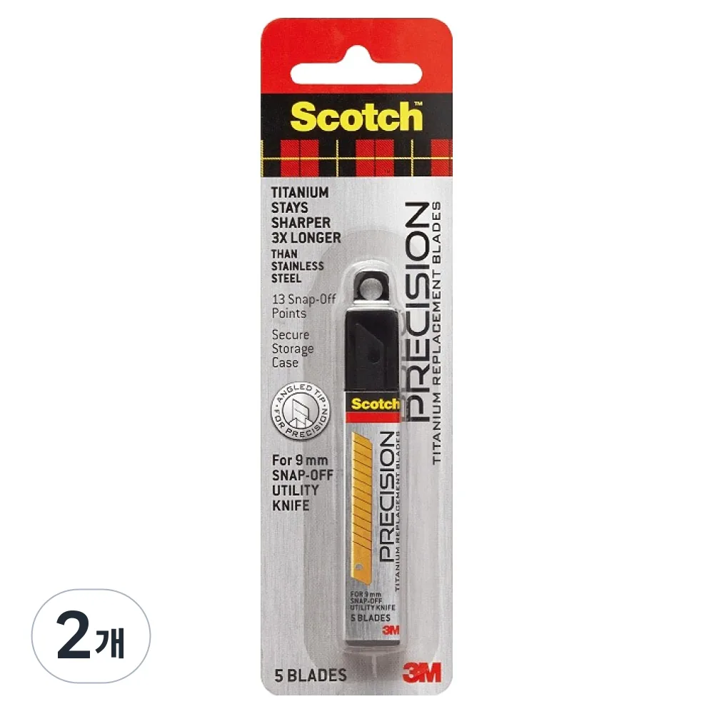 스카치 3M 티타늄 커터 TI-RS 리필 5p 가격 추이 스카치 3M 티타늄 커터 TI-RS 리필 5p - 최저가 4,300원
