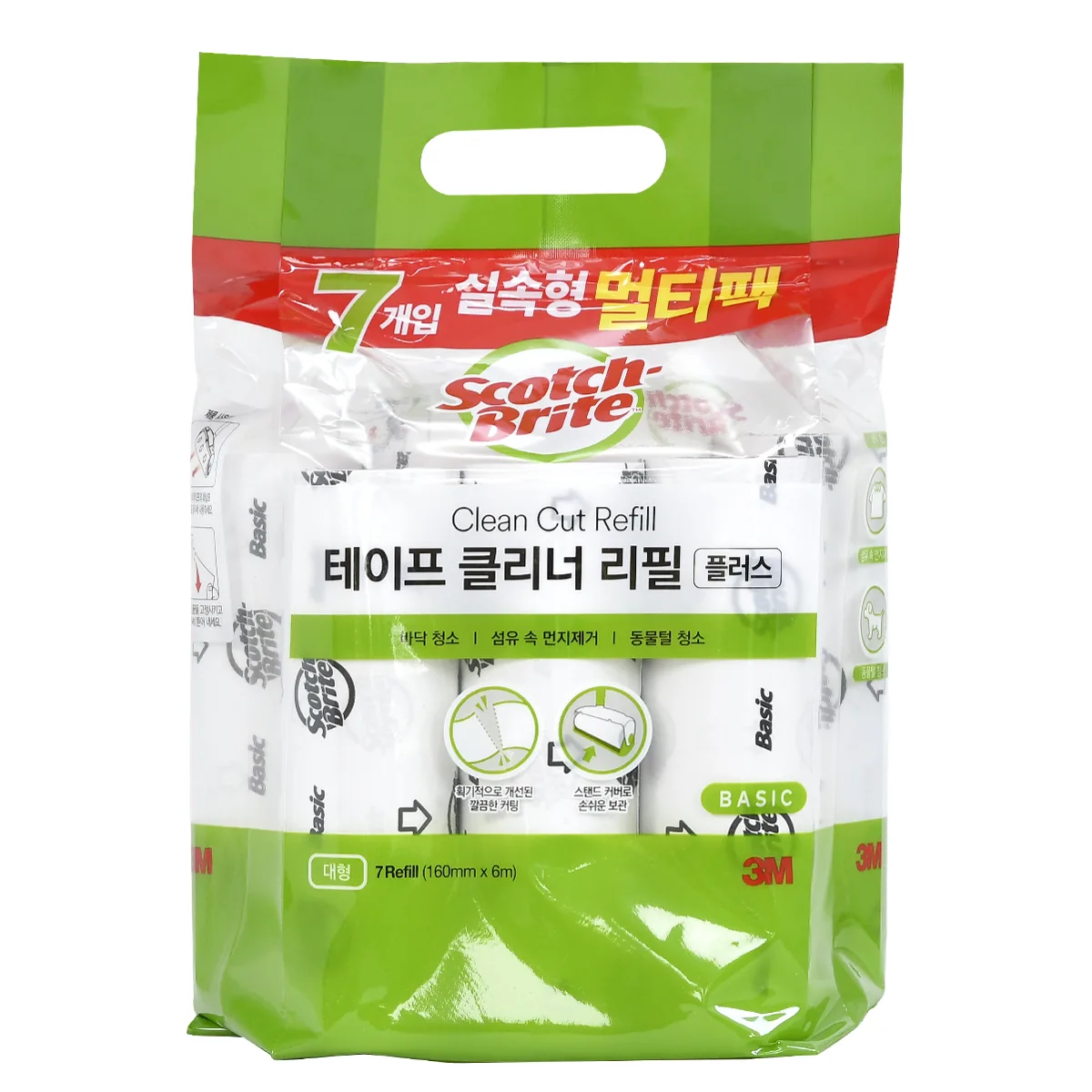 스카치브라이트 실속형 멀티팩 테이프 클리너 리필 7p 가격 추이 스카치브라이트 실속형 멀티팩 테이프 클리너 리필 7p - 최저가 11,900원