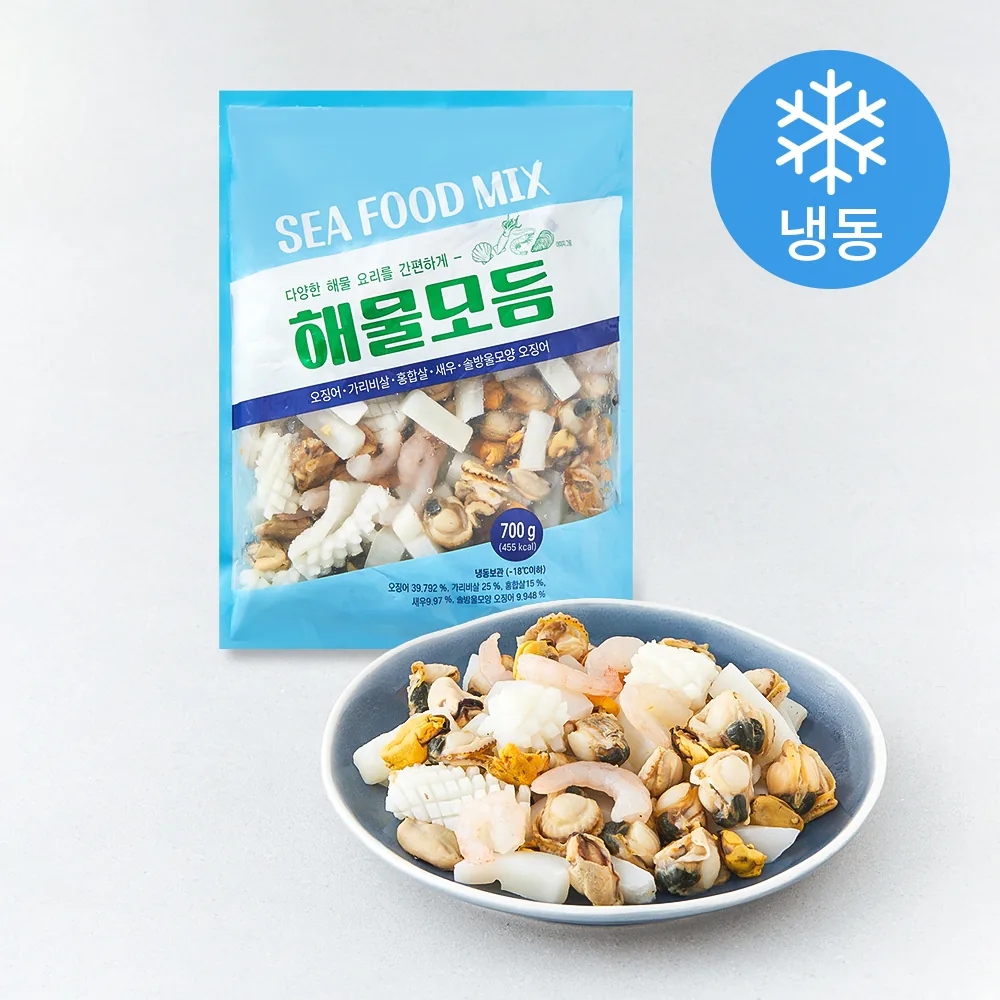해산물 모듬 (냉동) 700g 가격 추이 해산물 모듬 (냉동) 700g - 최저가 5,990원