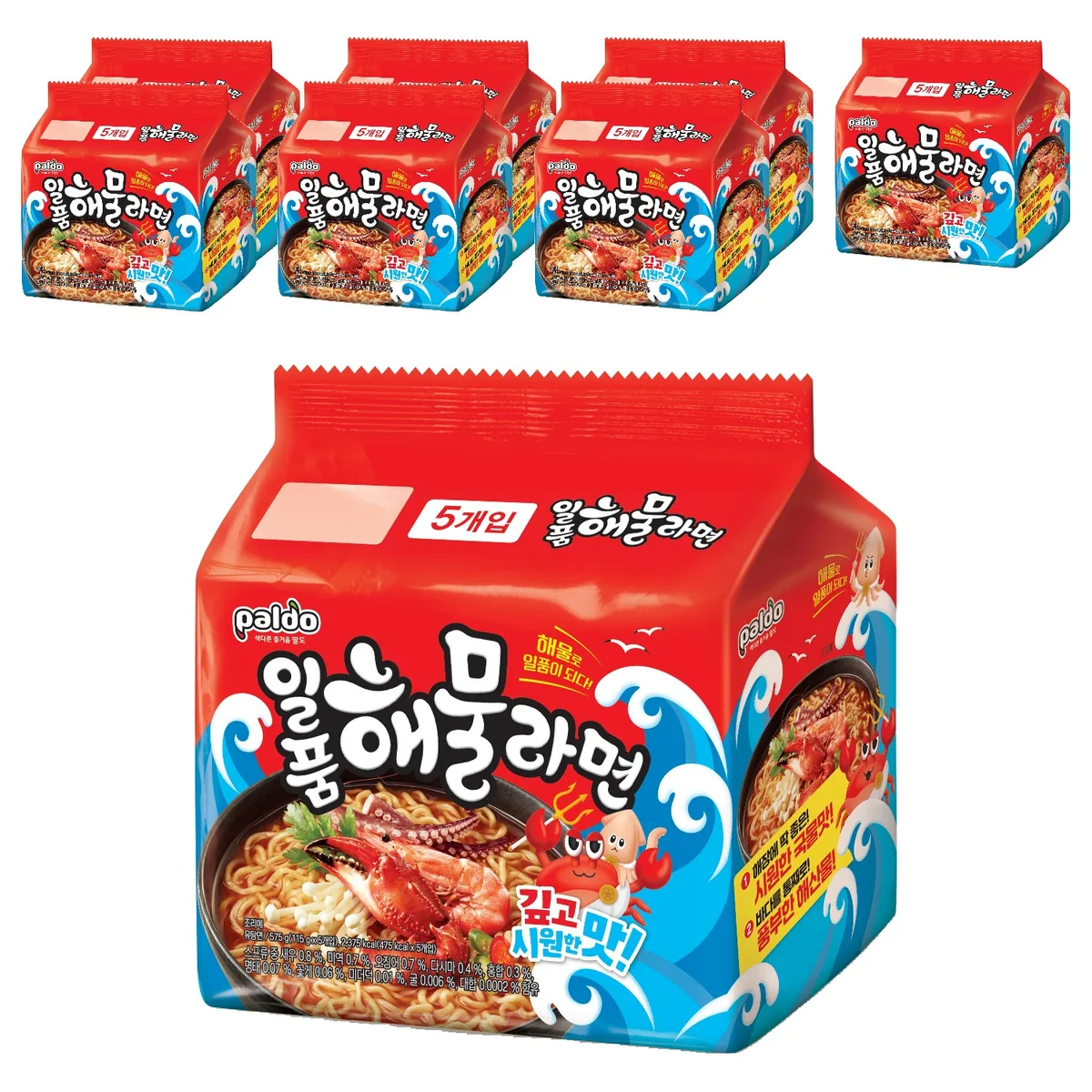 팔도일품 해물라면 115g 가격 추이 팔도일품 해물라면 115g - 최저가 5,150원