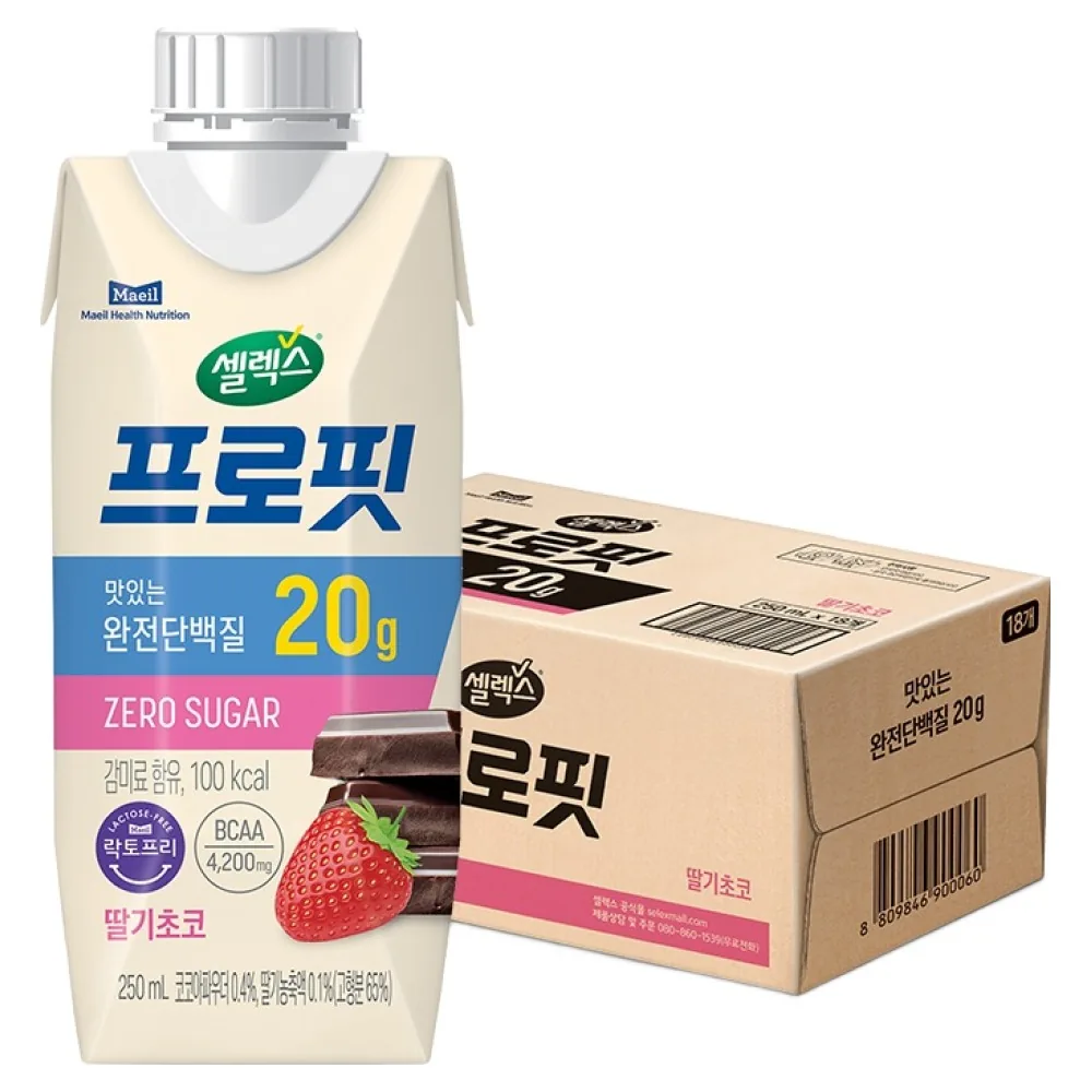 셀렉스 프로핏 딸기초코 가격 추이 셀렉스 프로핏 딸기초코 - 최저가 8,900원