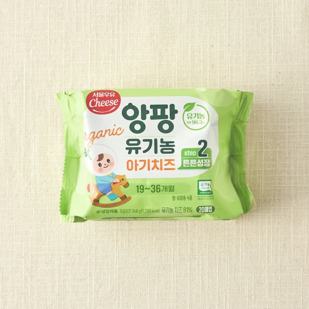 서울우유치즈 앙팡 유기농 아기치즈 STEP2 20매입 가격 추이 서울우유치즈 앙팡 유기농 아기치즈 STEP2 20매입 - 최저가 5,740원