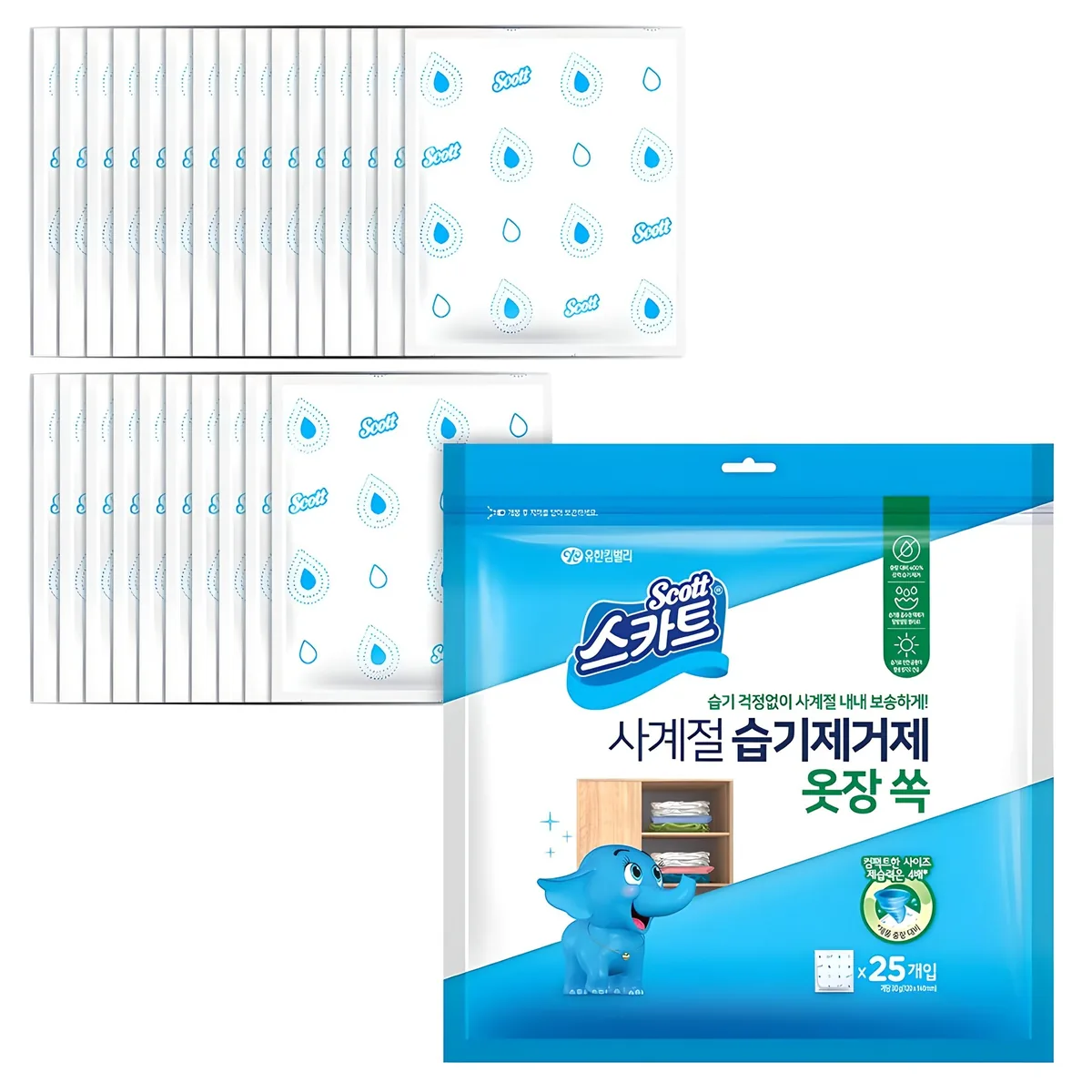 스카트 사계절 습기제거제 옷장 25p 가격 추이 스카트 사계절 습기제거제 옷장 25p - 최저가 6,550원