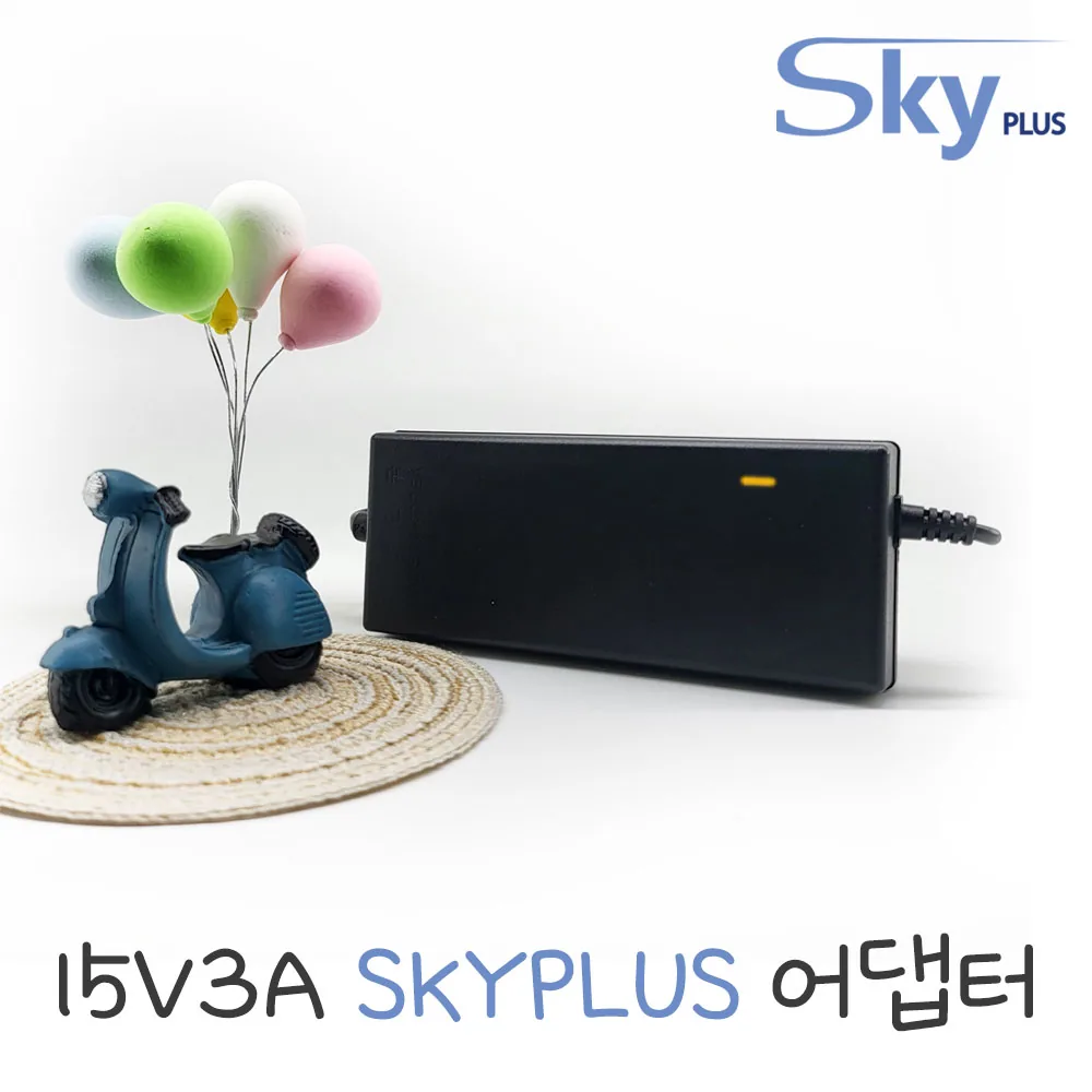 SKYPLUS 어댑터 DC 15V 3A 5.5mm X 2.5mm (2.1mm) 가격 추이 SKYPLUS 어댑터 DC 15V 3A 5.5mm X 2.5mm (2.1mm) - 최저가 10,900원