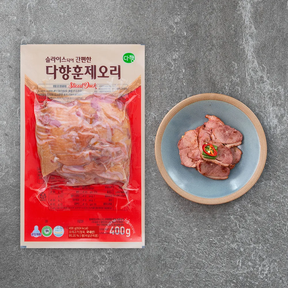 다향 훈제오리 슬라이스 가격 추이 다향 훈제오리 슬라이스 - 최저가 5,700원