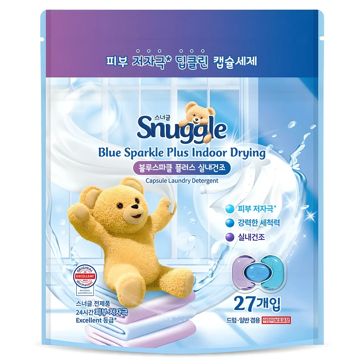 스너글 블루스파클 플러스 실내건조 캡슐세제 가격 추이 스너글 블루스파클 플러스 실내건조 캡슐세제 - 최저가 6,500원