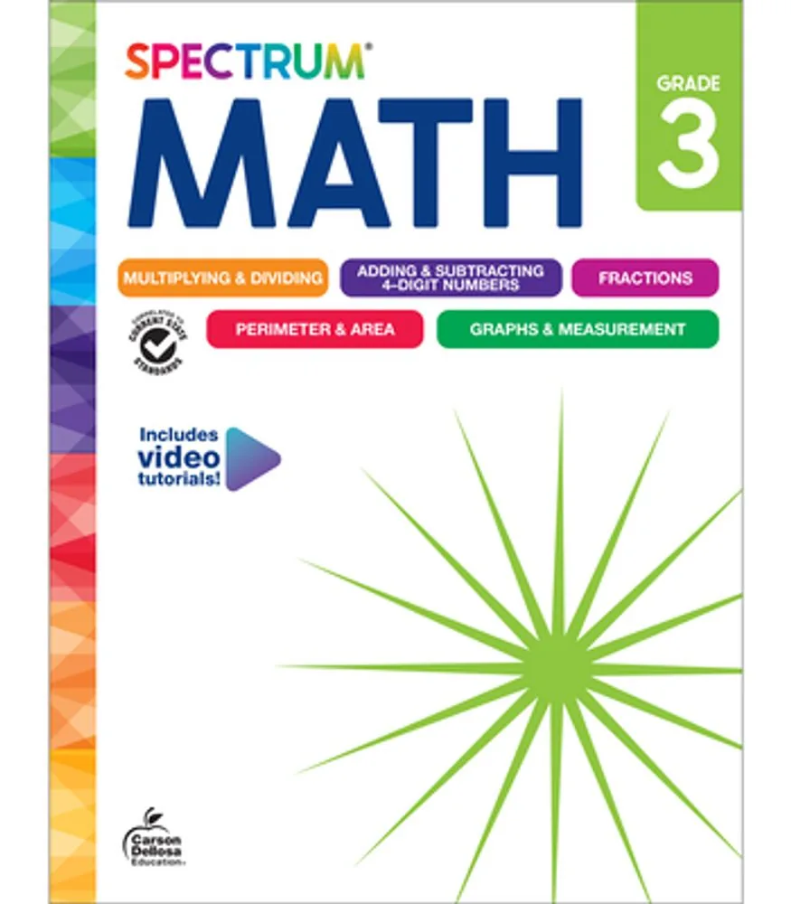 Spectrum Math Workbook, Grade 3 가격 추이 Spectrum Math Workbook, Grade 3 - 최저가 16,580원