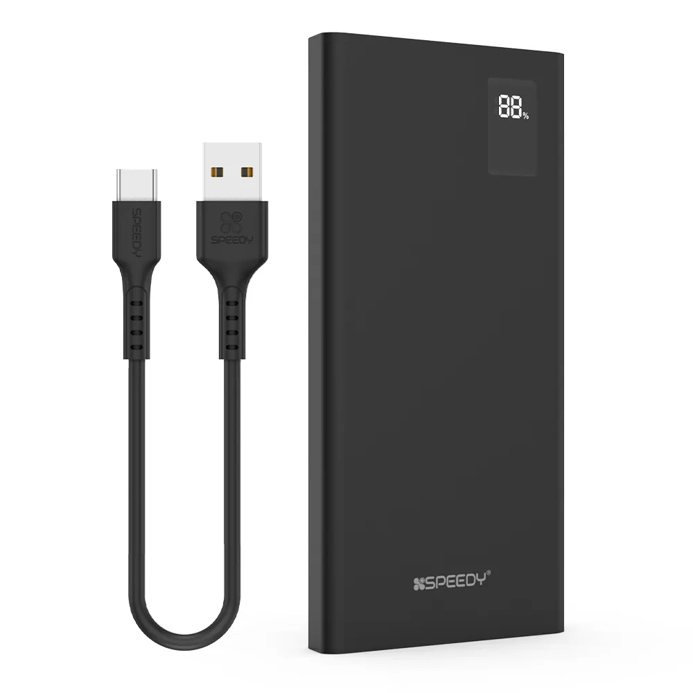 스피디 슬림핏 PD 20W 고속 보조배터리 10000mAh + C타입 케이블 SPE-B2PA10DPQ 블랙 가격 추이 스피디 슬림핏 PD 20W 고속 보조배터리 10000mAh + C타입 케이블 SPE-B2PA10DPQ 블랙 - 최저가 12,770원