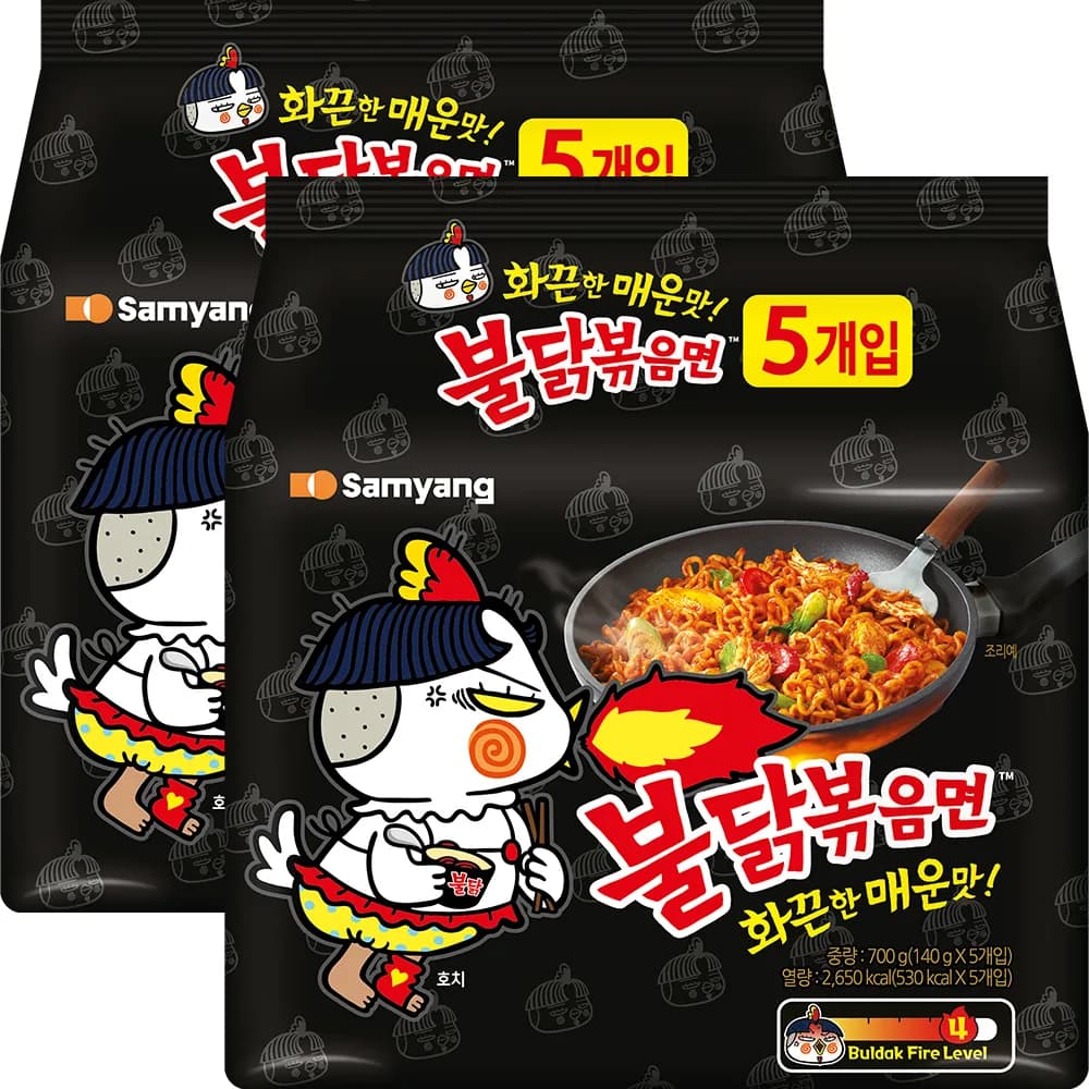 불닭볶음면 140g 가격 추이 불닭볶음면 140g - 최저가 5,000원