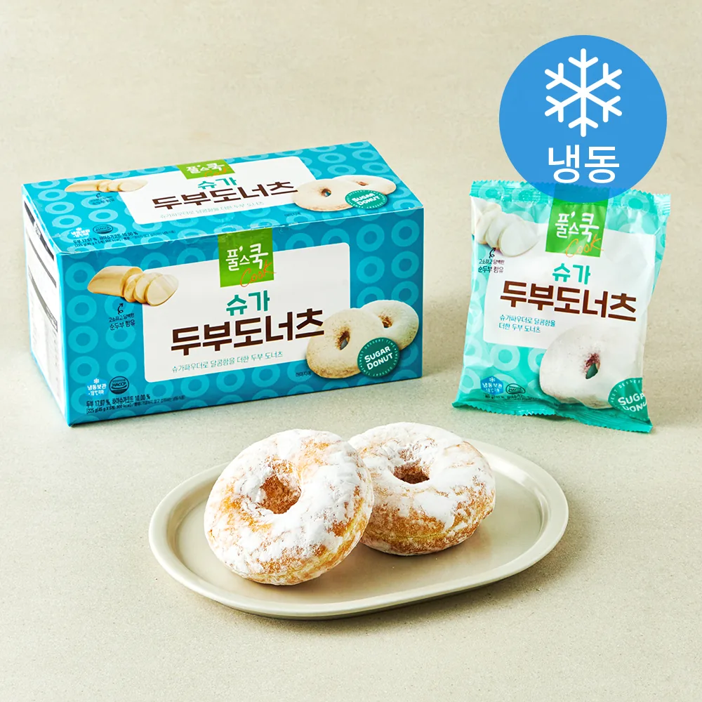 풀스쿡 슈가 두부 도너츠 (냉동) 가격 추이 풀스쿡 슈가 두부 도너츠 (냉동) - 최저가 5,080원