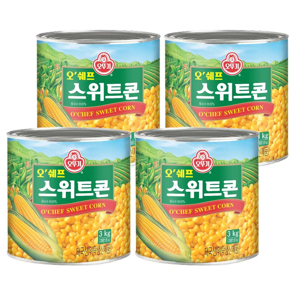 오뚜기 오쉐프 스위트콘 3kg 가격 추이 오뚜기 오쉐프 스위트콘 3kg - 최저가 7,740원