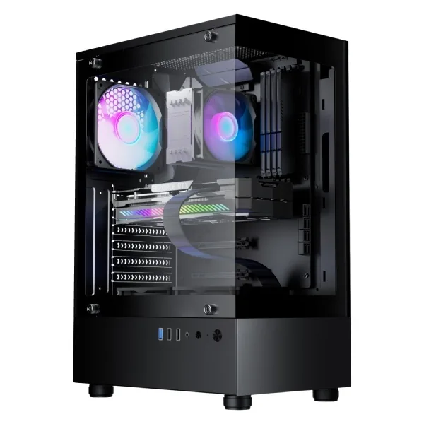 TA100 RGB 강화유리 미들타워 블랙 가격 추이 TA100 RGB 강화유리 미들타워 블랙 - 최저가 19,900원
