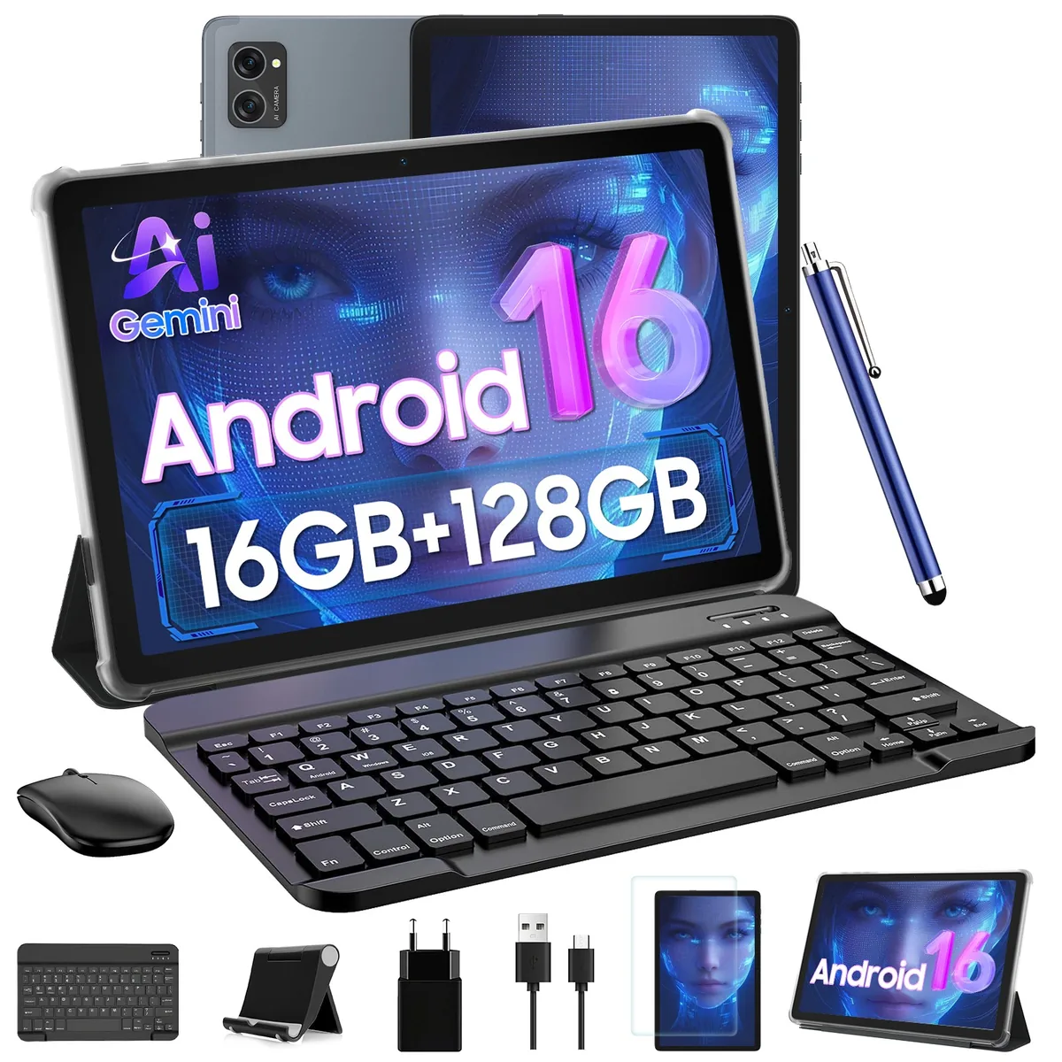 TABWEE 10인치 태블릿 안드로이드 16 옥타코어 16GB + 128GB Wi-Fi 회색 키보드 마우스 터치펜 세트 가격 추이 TABWEE 10인치 태블릿 안드로이드 16 옥타코어 16GB + 128GB Wi-Fi 회색 키보드 마우스 터치펜 세트 - 최저가 299,980원
